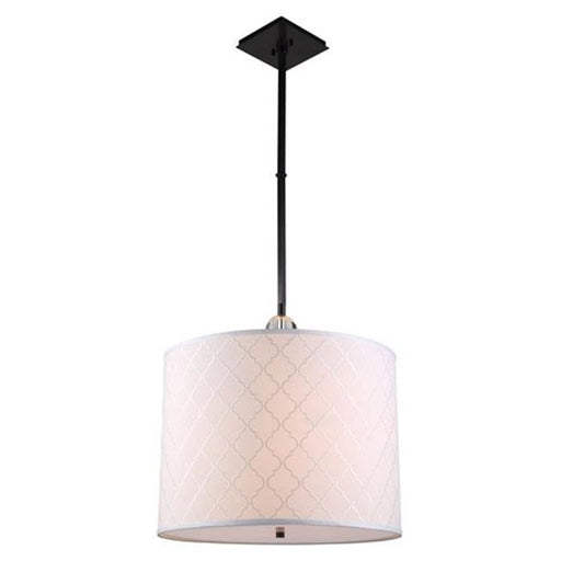Urban Classic 1445D22BZ 22 in. Gemma 2 Lights Chandelier Ceiling Light&#44; Bronze