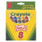 Crayola BIN389BN Crayons Jumbo Peggable Tuck&#44; 8 Count Per Box - Box of 6