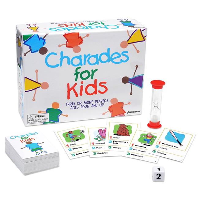 Pressman Toys PRE300912BN 2 Each the Best of Charades for Kids Game