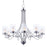 Maxim 30267CLFTSN Mod 9-Light Chandelier&#44; Satin Nickel