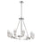 Maxim 26328CLFTSN 24 in. Crescendo Eight-Light Oval Chandelier Ceiling Light&#44; Satin Nickel