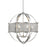 Golden Lighting 3167-6 PW Colson PW 6 Light Chandelier&#44; Pewter