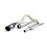 Metal Mulisha Cat-Back Single Exhaust System&#44; Stainless for 2017 Ford F-150