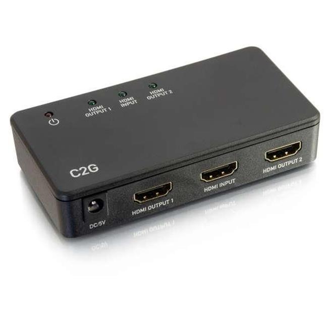 C2G 41057 2-Port HDMI Splitter 4K 30Hz - Video & Audio Splitter