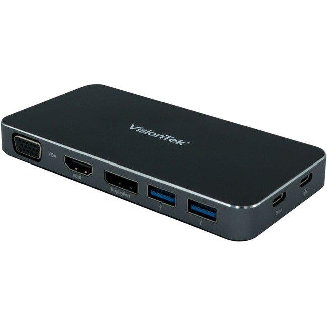 Visiontek 901226 VT200 USB C Portable Dock