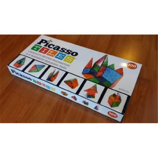 Picasso Tiles PT100 Learning Building Set - 100 Piece