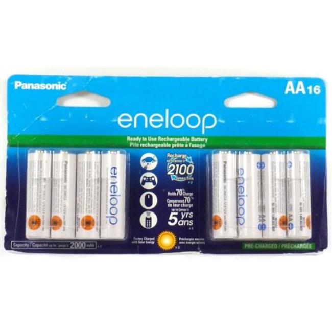 Panasonic TW9441 Eneloop AA Batteries&#44; Pack of 16