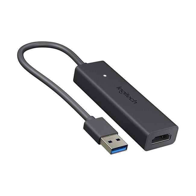 Logitech - Computer Accessories 939-001553 Screen Share-Conference Room HDMI Adapter for Laptops&#44; PC and Tablets