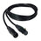 Jescolighting LCC-XLR3-EXT-32 Dmx Extension Cable Plug And Play - 3 ft.