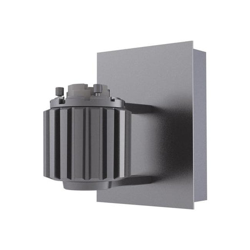 Jesco Lighting AW09-G12-MH39 9 in. Canopy & Husk for Aperture Wall Sconce - Grey