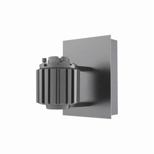Jesco Lighting AW09-GU24 9 in. Canopy & Husk&#44; Grey Powder Coated