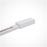 Jesco Lighting J1-CLM-T24-1200-WT 1200W Mini End Feed Connecter&#44; White