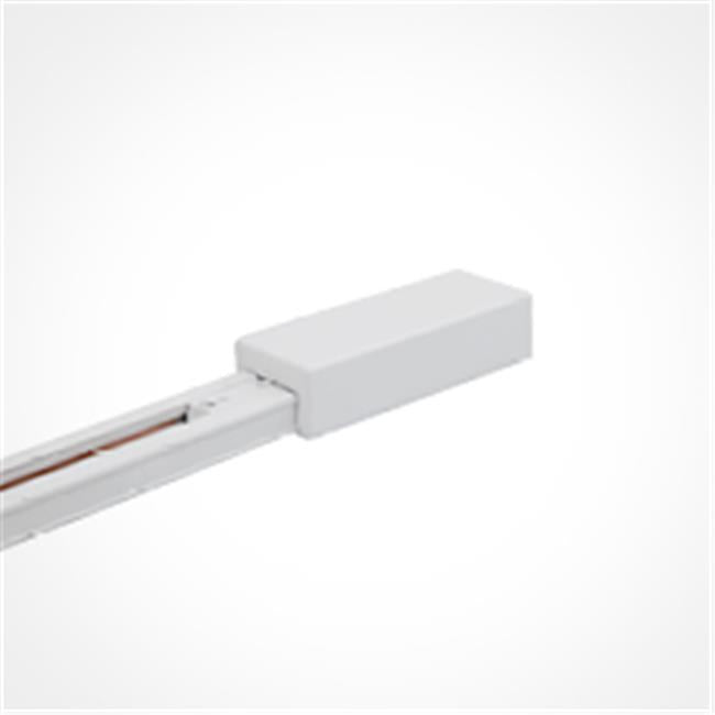 Jesco Lighting J1-CLM-T24-1200-WT 1200W Mini End Feed Connecter&#44; White