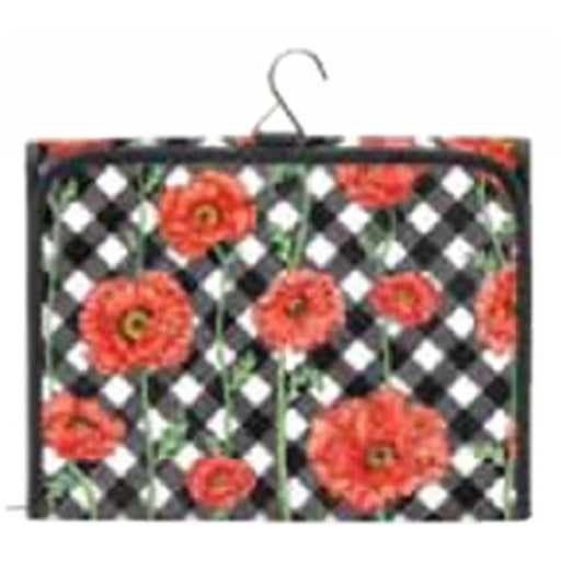 Joann Marrie Designs HCBPC Hanging Cosmetic Bag - Poppy Chic