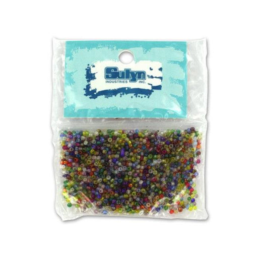 Kole Imports CC683-100 Multi-Color Seed Beads&#44; Pack of 100
