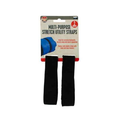 Kole Imports GR221-72 Multi-Purpose Stretch Utility Straps Set - Pack of 72