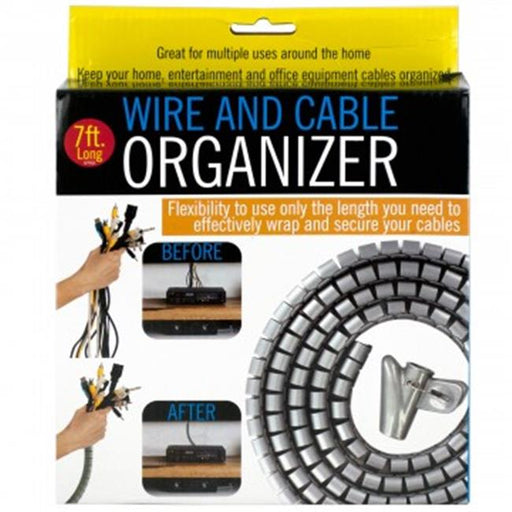 Bulk Buys OS627-16 Wire & Cable Organizer - 16 Piece