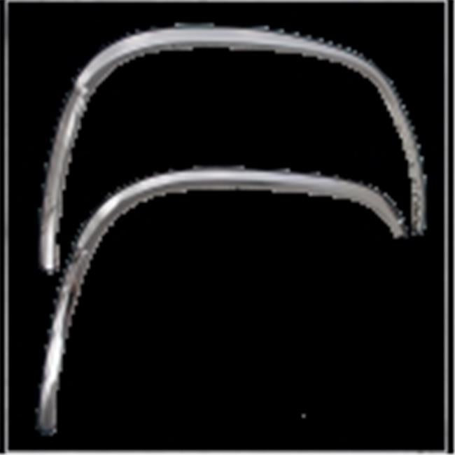 Chevrolet Fender Vent - Stainless Steel&#44; 4 Pieces