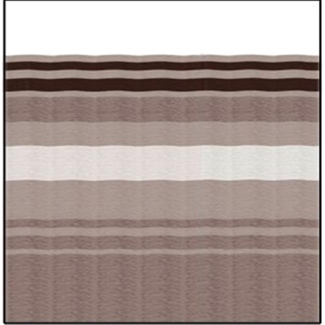 Carefree C6F-JU158A00 14-2 ft. Colorado-1PC Sierra Brown Dune Stripe-White