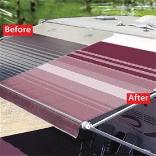 Carefree C6F-JU176E00 16 ft. 2 in. Black Shale Fade White Weatherguard