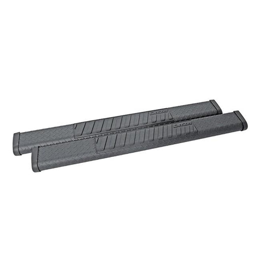 Dee Zee D37-DZ16401 NXt Running Board Tread Brite Oval Nerf Bars - Black
