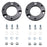 Fabtech F37-FTL5207 1.5 in. Front Strut Spacers for 2F 2015 Ford F-150 4Wd