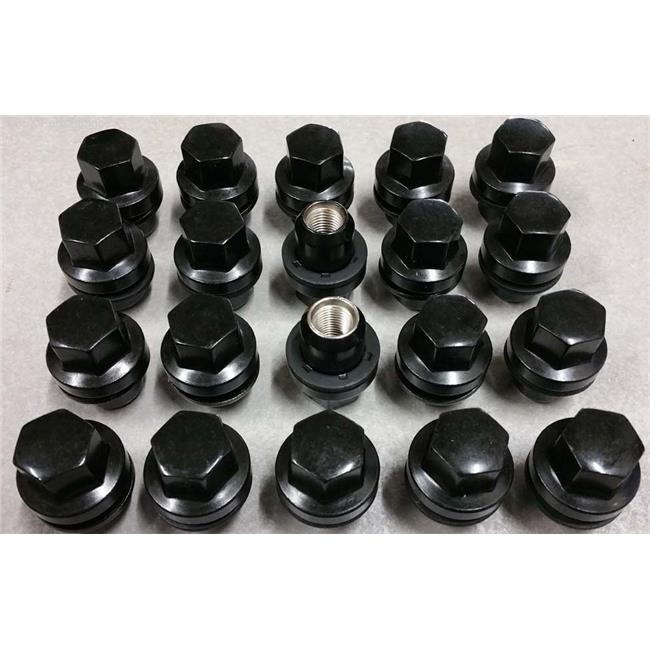 Gorilla G20-75148RBC Range Rover Evoque Lug Nuts - Black Chrome