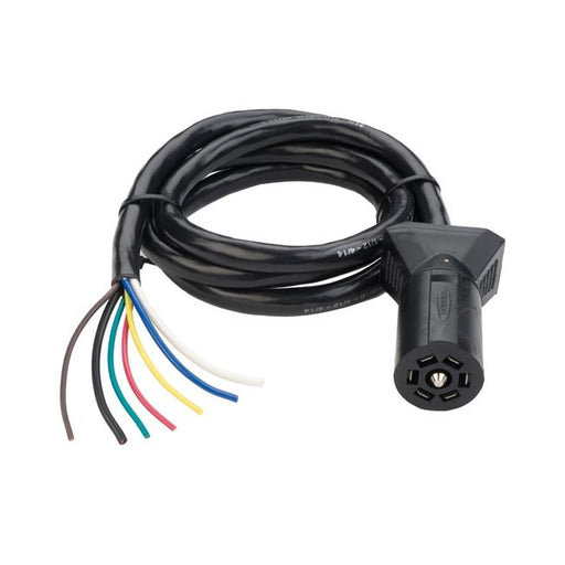 Hopkins H22-20286 7 Blade Molded Trailer Connector with LED Test Lights