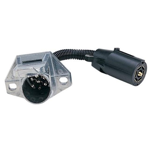 Husky Towing HUS-13064 7 RV Blade to 7 Pin Adapter