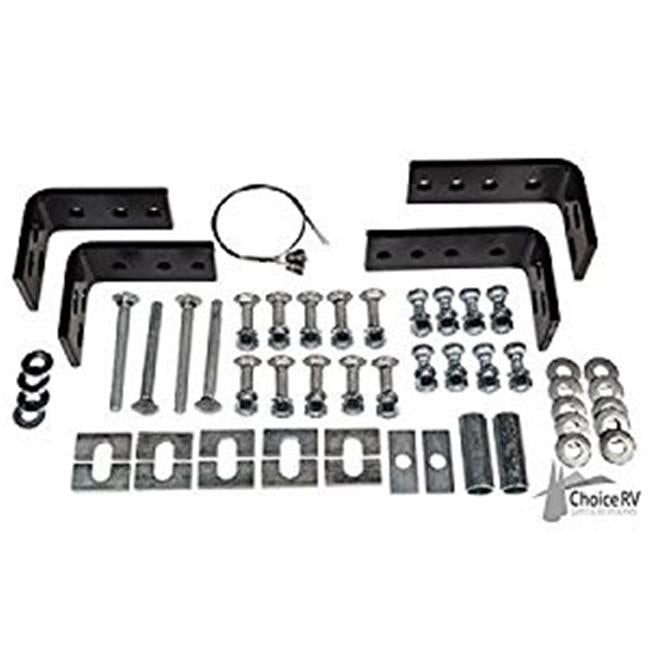 10 Bolt Wheel Hitch Rail Install Kit