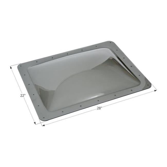 Icon I6S-12119 Skylight - SL1824S&#44; Smoke