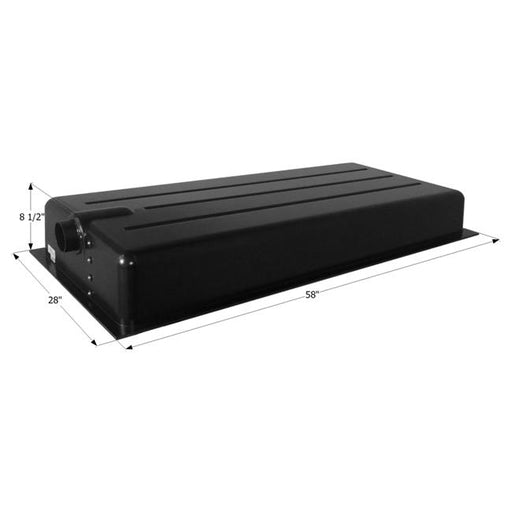 43 gal - Holding Tank Center End Drain Ht176Bed