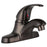 Bronze with Single Lever Heavy Duty Arc Lavatory Faucet