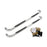 Value Brand NRF-GM011S 3 ft. Silverado & Sierra RC Side Bar Polished Stainless Steel