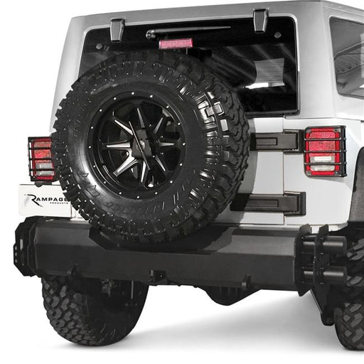 Rampage R92-99610 Trailram Stubby Black Rear MODular Bumper