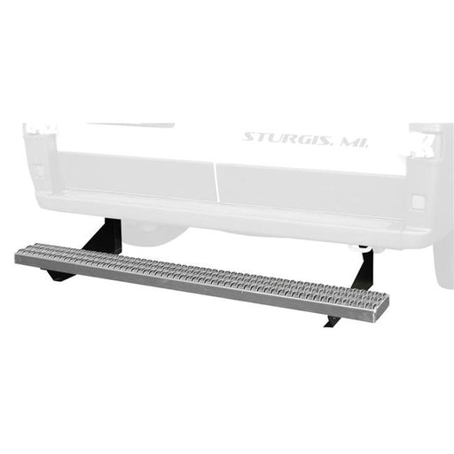 Owens Products 82358 7.5 in. Grip Strut Commercial Rear Running Board&#44; Chrome for 2004-2014 Ford F-150 Super Crew