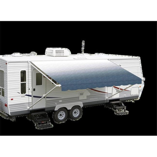 Carefree JU206C00 Colorado Stocking Blue Shale Fade&#44; White - 19 & 2 ft.