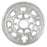 Coast to Coast CCI-IMP405X 17 in. Impostor Series Wheel Skin for 1962-1968 Cadillac DeVille&#44; Silver
