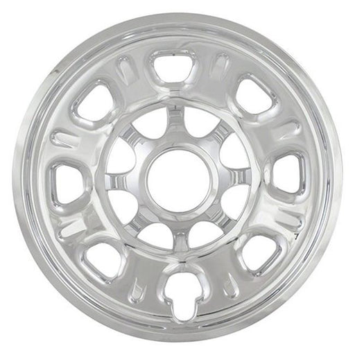 Coast to Coast CCI-IMP405X 17 in. Impostor Series Wheel Skin for 1962-1968 Cadillac DeVille&#44; Silver