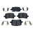 2006-2011 Chevrolet HHR Brake Pad Set