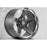 Grid Wheels GRW-42952G187 20 x 9 in. Graphite & Milled with Chrome Inserts Wheel