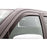 Ventshade V15-774075 4 Piece Tape-On Low Profile Ventvisor Matte Black Front & Rear Window Deflectors for 2019 GMC Sierra 1500