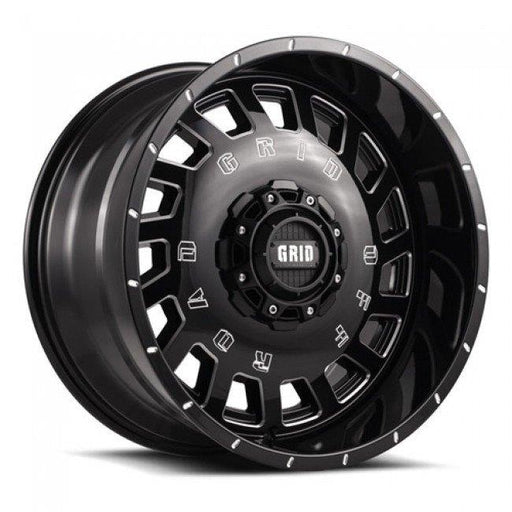 6296M1578 20 x 9 in. GD096 Wheel Blank Black