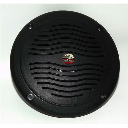PQN Enterprise P6T-ECO604BK 7 in. Waterproof Ultra-Slim RV Marine Speaker&#44; Black