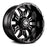 Grid Wheels A21865S225 20 x 10.0 in. 8 x 165.1 in. Bolt Pattern 12 Offset Wheel