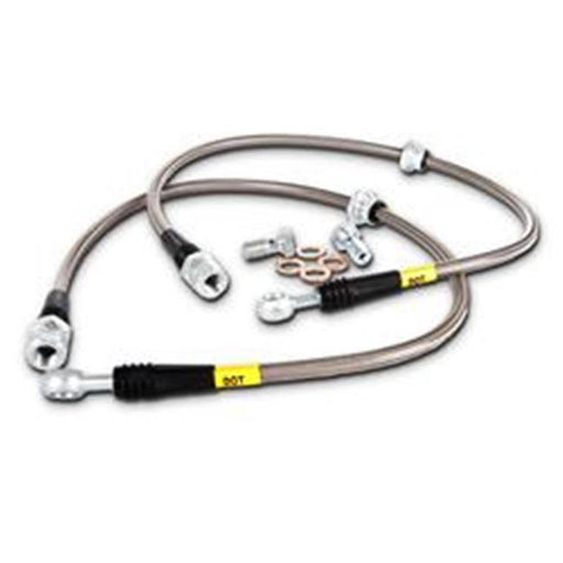 StopTech 95044023 Stainless Steel Front Brake Line Kit for 2008-2017 Toyota Sequoia