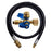 MB Sturgis 103609MBS 60 in. LP Gas Hose Standard Kit - Male Prest-O-Lite x 0.25 in. Male Inverted Flare