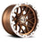 Grid Wheels C21237Z28 20 x 10.0 in. 6 x 135-139.7 in. Bolt Pattern 2 Offset Wheel