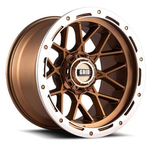 Grid Wheels C21237Z28 20 x 10.0 in. 6 x 135-139.7 in. Bolt Pattern 2 Offset Wheel