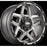 12155A21 5 x 150 in. GD10 Wheel with Black Lip&#44; Matte Anthracite